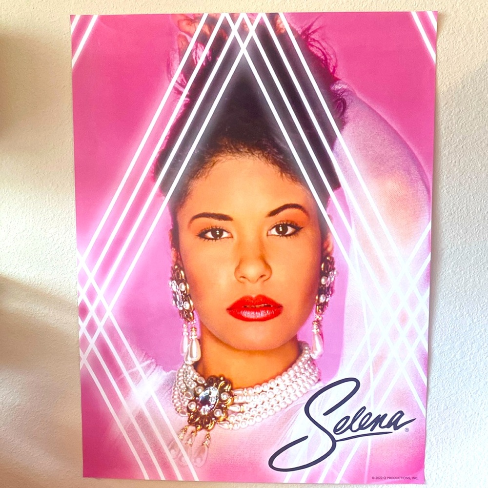 Pink Selena Poster 24X18